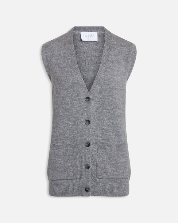 Strikket vest